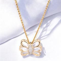 Butterfly Diamond Pendent