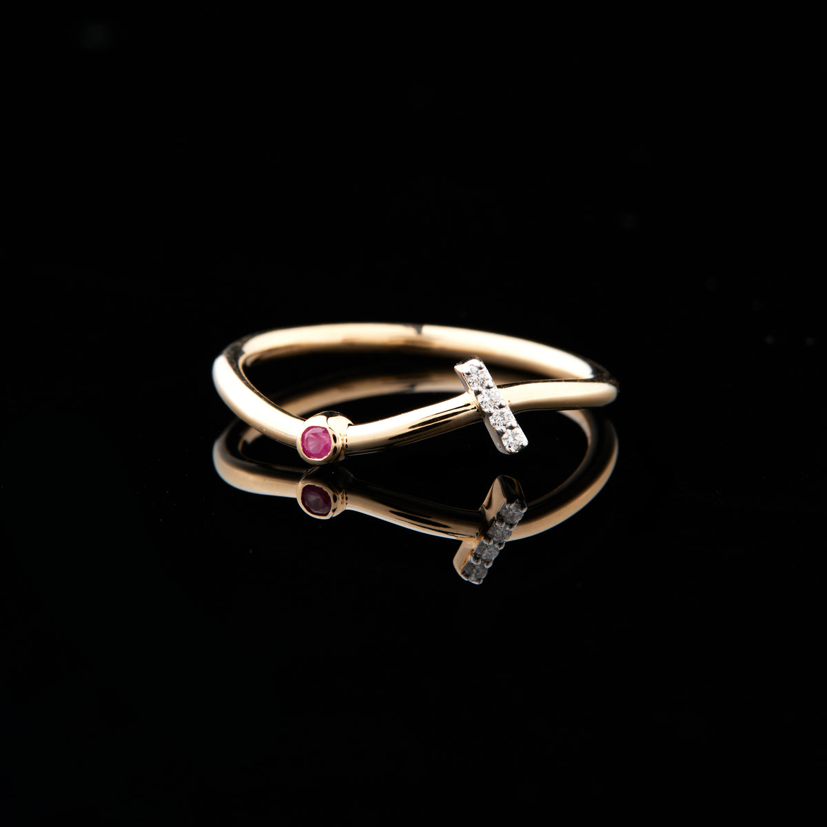 Ruby Diamond Ring