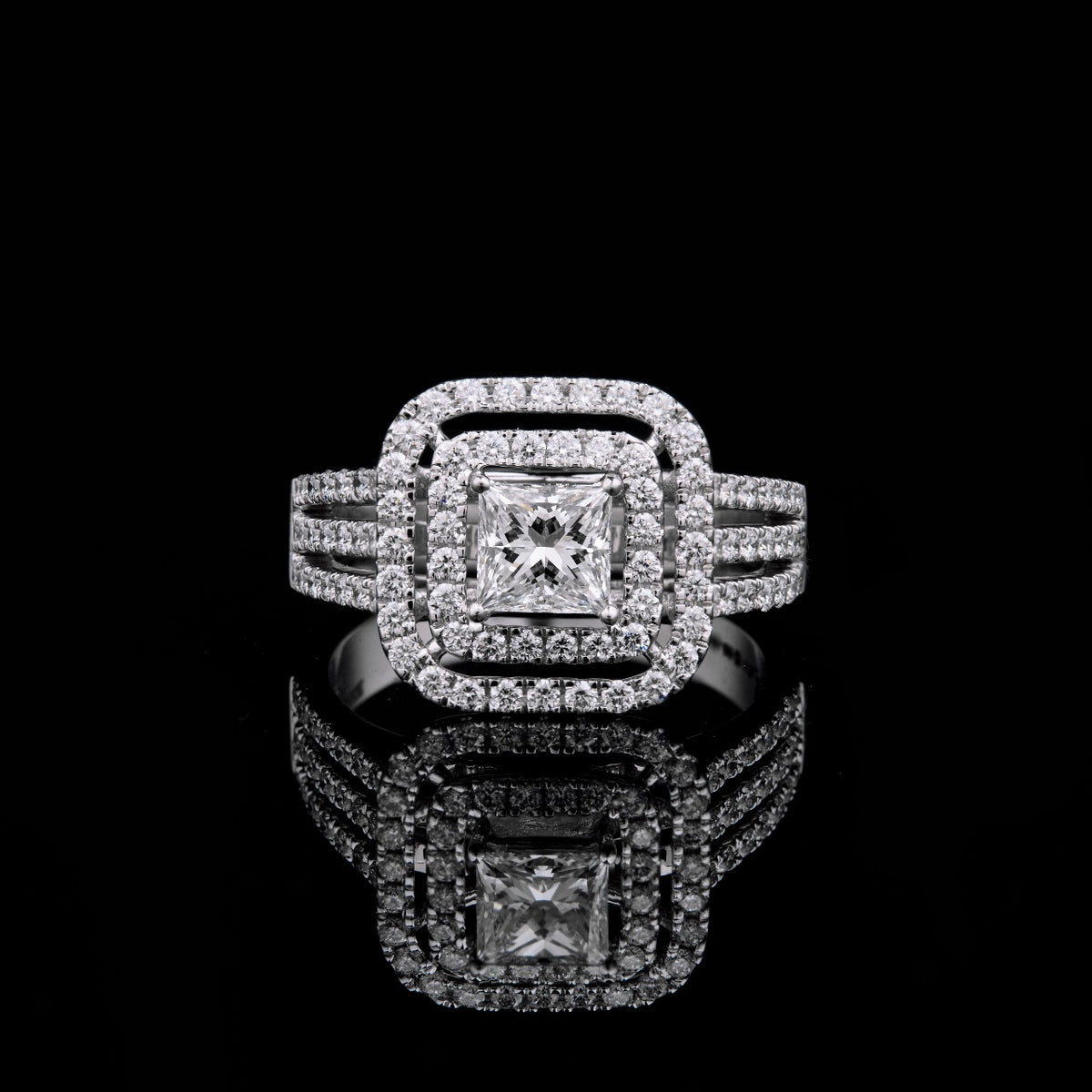 Princess cut Diamond ring for women