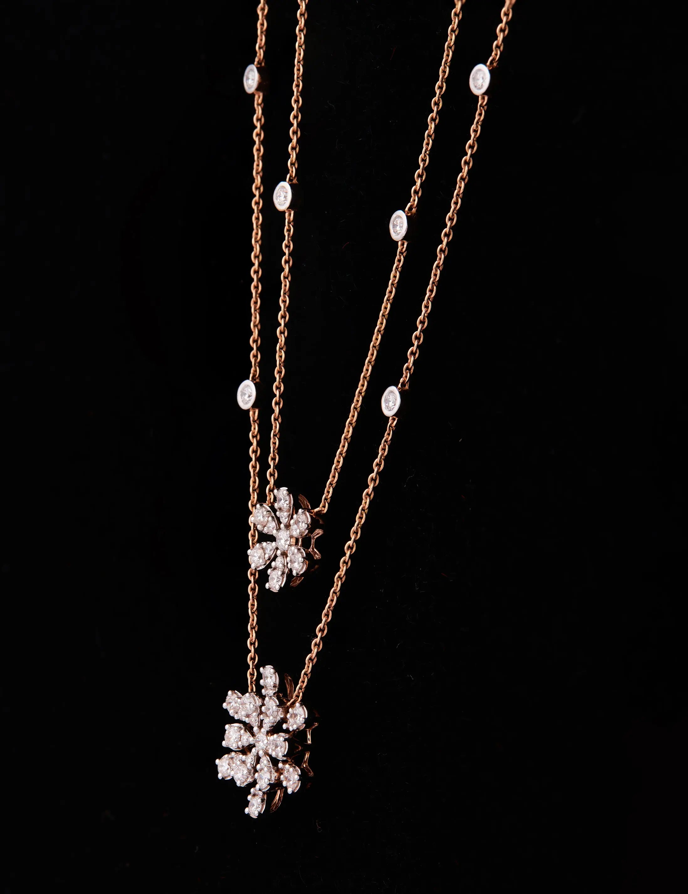 Floral Necklace chain