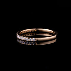 band diamond ring for women