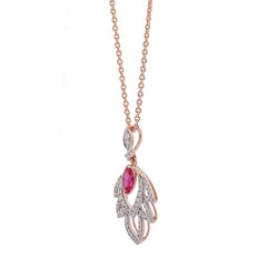 Pink Diamond Pendant