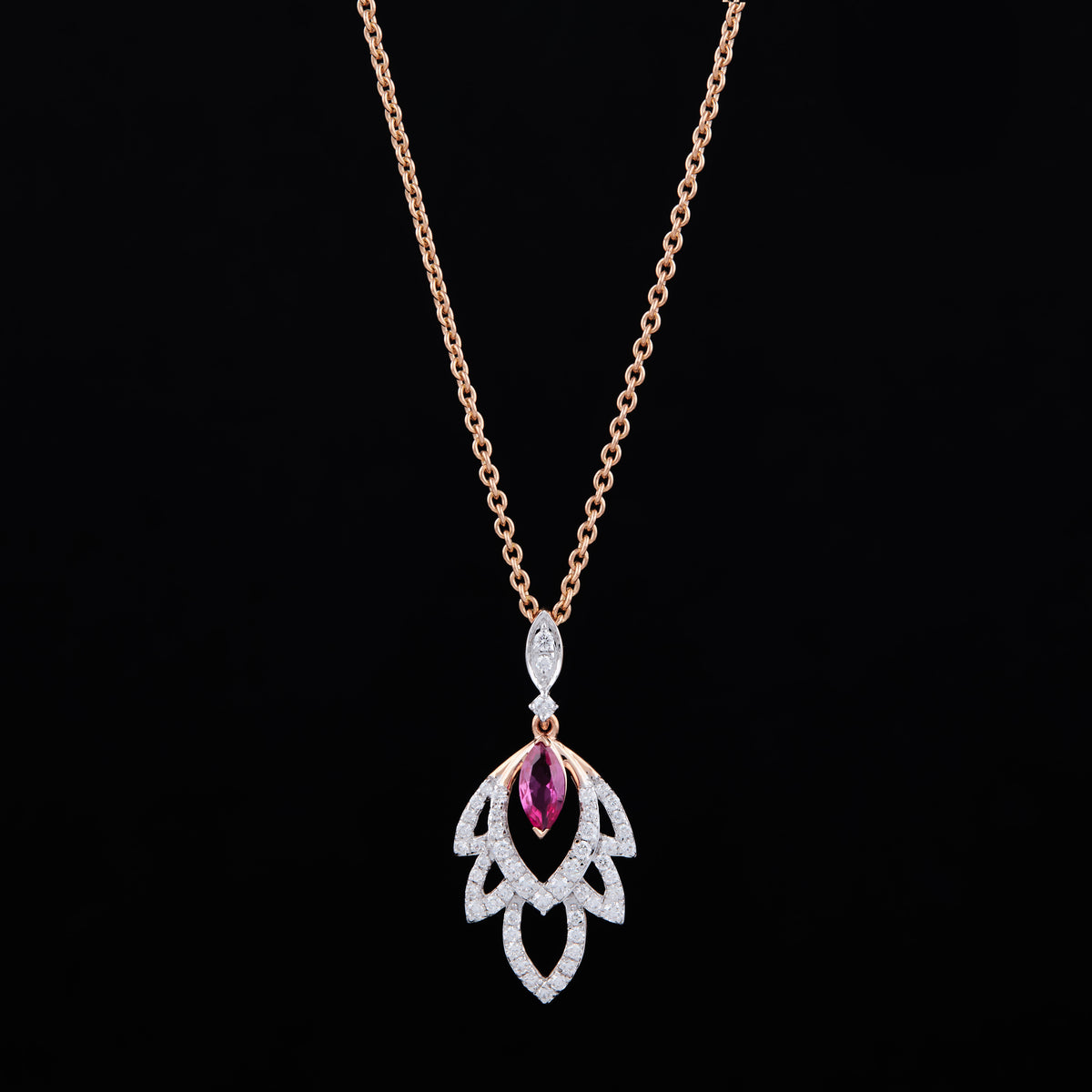 Pink Diamond Pendant