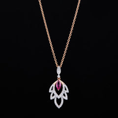 Pink Diamond Pendant