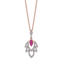 Pink Diamond Pendant